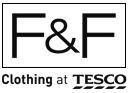 tesco clothing